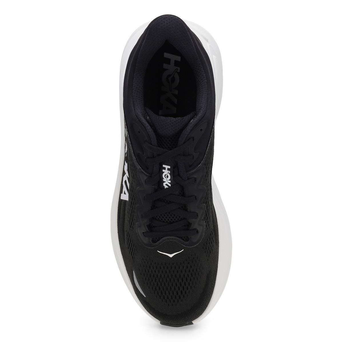 Men's Bondi 9 Performance Sneaker - Black/White