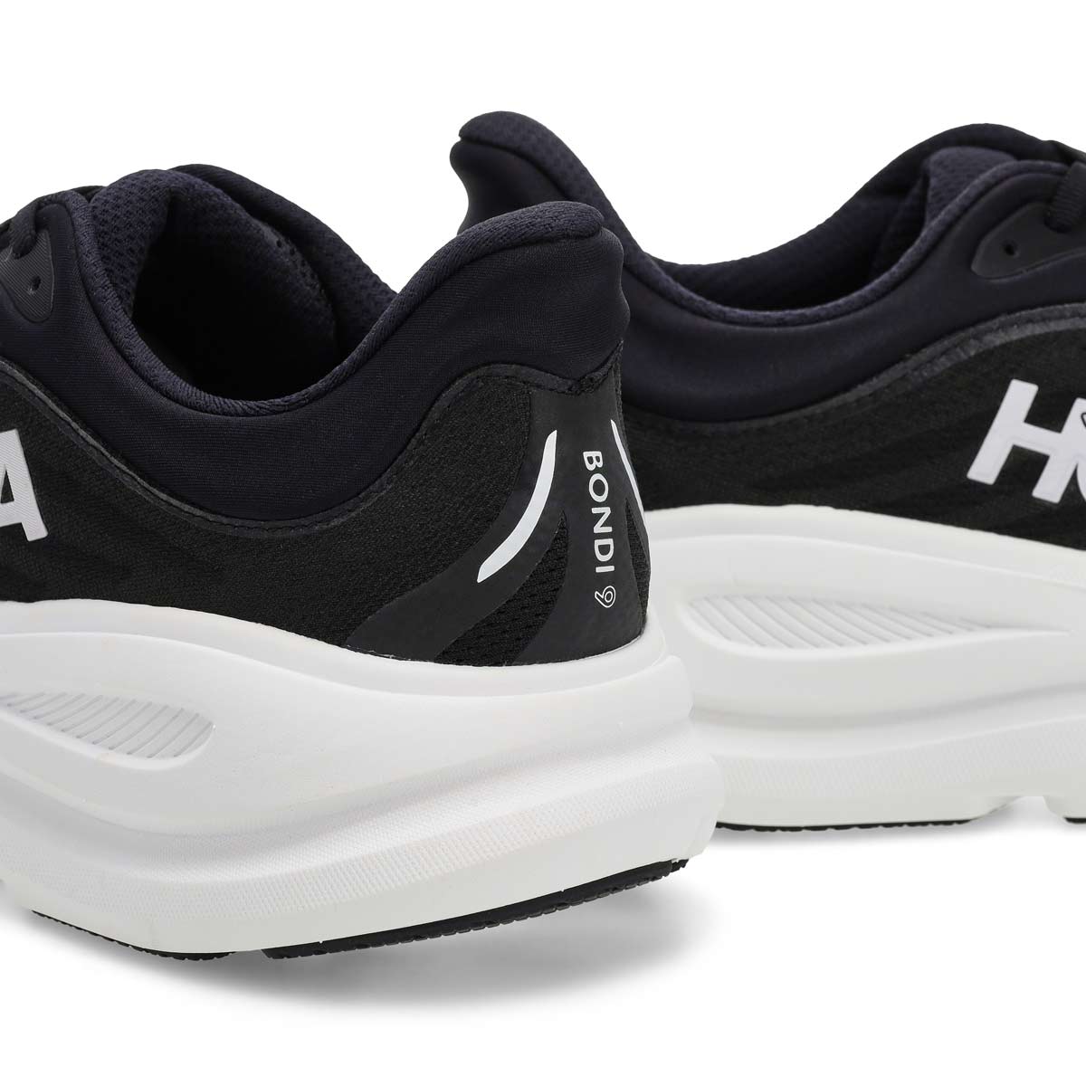 Baskets de performance BONDI 9, noir/blanc, hommes