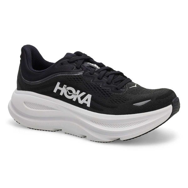 Women's  Bondi 9 Performance Sneaker - Black/White