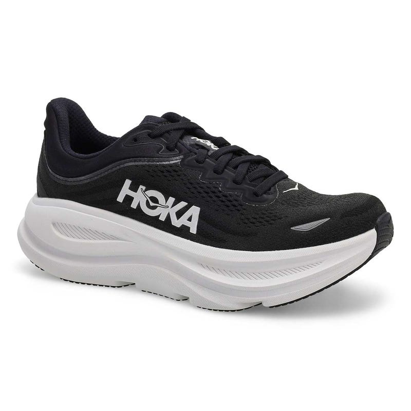 Women's  Bondi 9 Performance Sneaker - Black/White