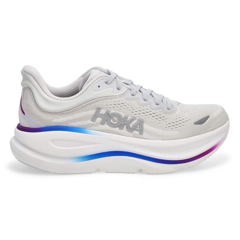 Women's  Bondi 9 Performance Sneaker - Cosmic Grey/White