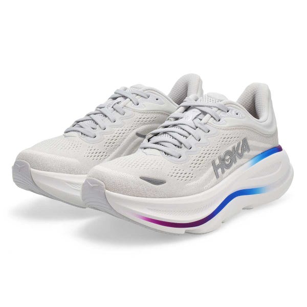 Women's  Bondi 9 Performance Sneaker - Cosmic Grey/White