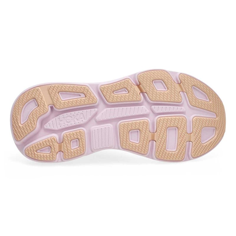 Women's Bondi 9 Performance Sneaker - Lilac Cream/Tangerine Glow