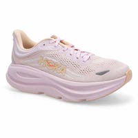 Women's Bondi 9 Performance Sneaker - Lilac Cream/Tangerine Glow