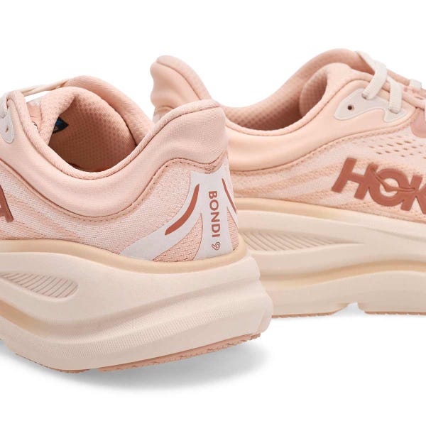 Women's Bondi 9 Performance Sneaker - Rose Latte/Rose Cream