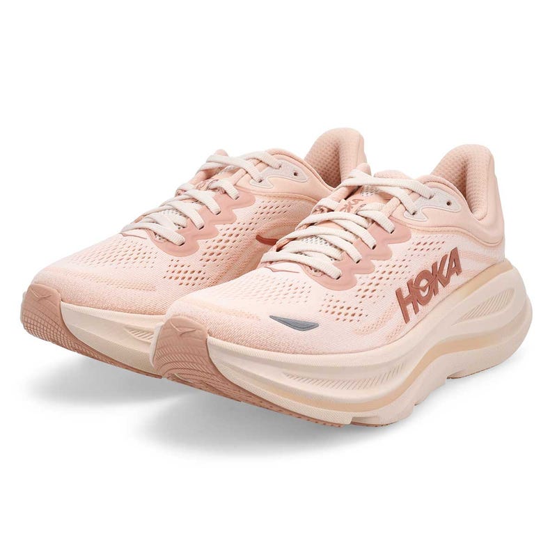 Women's Bondi 9 Performance Sneaker - Rose Latte/Rose Cream