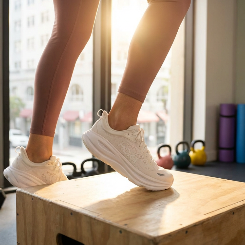 Baskets de performance BONDI 9, crme lilas/lueur