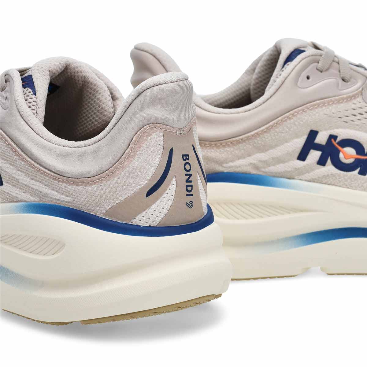 Men's Bondi 9 Wide Performance Sneaker - Stucco/Grout