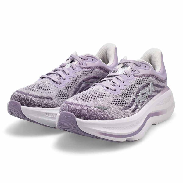 Women's Bondi 9 Wide Performance Sneaker - Mellow Lilac/Purple Fog
