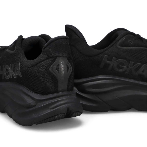 Baskets de performance à lacets CLIFTON 10, noir/noir, hommes