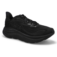 Men's Clifton 10 Lace Up Performace Sneaker - Black/Black