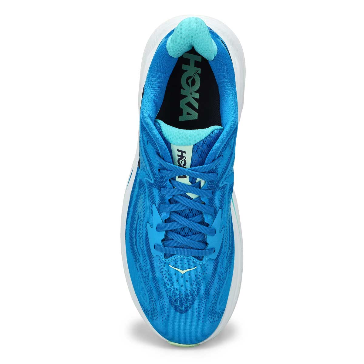 Men's Clifton 10 Lace Up Performace Runner - Blue/Skyward Blue