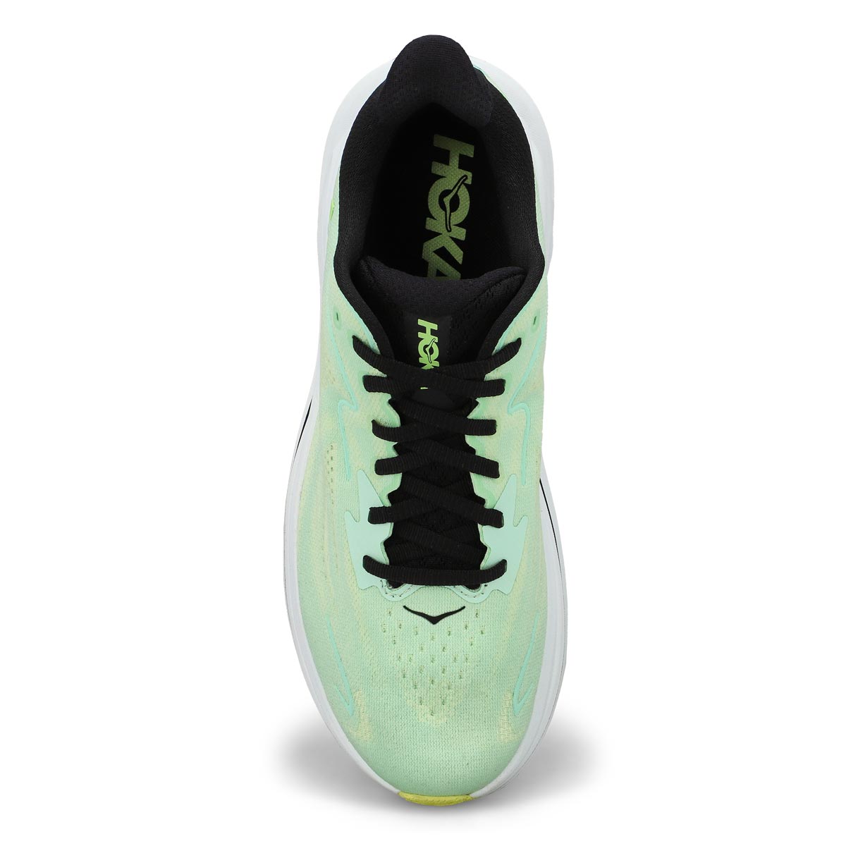 Men's Clifton 10 Lace Up Performace Runner - Mint Fluorite/Luna Moth