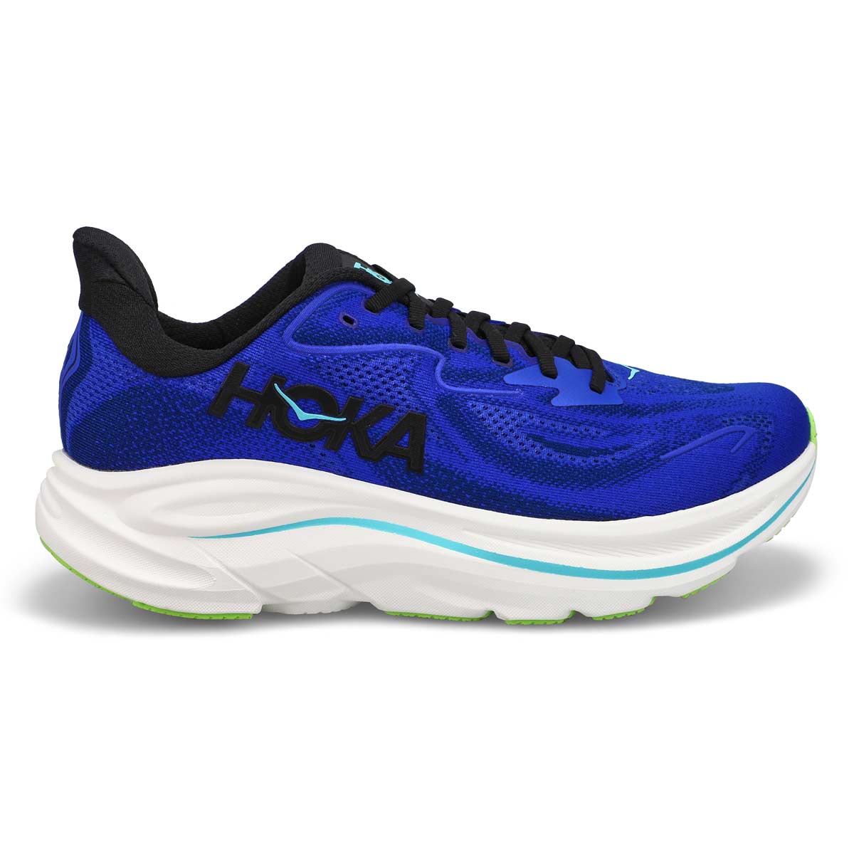 Men's Clifton 10 Lace Up Performace Sneaker - Night Sky/Midnight Blue