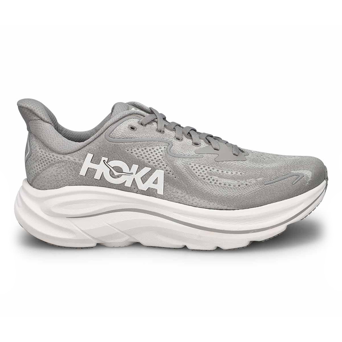 Men's Clifton 10 Lace Up Performace Runner - Steller Grey/Stardust