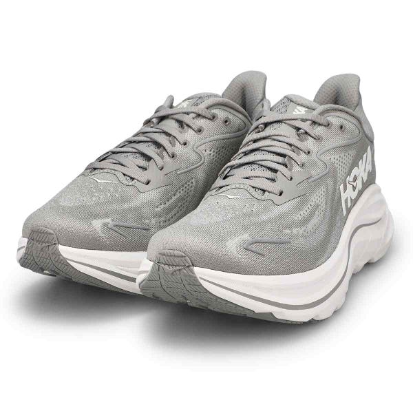 Chaussure de course de performance CLIFTON 10, gris stellaire/poussière d'étoiles, hommes