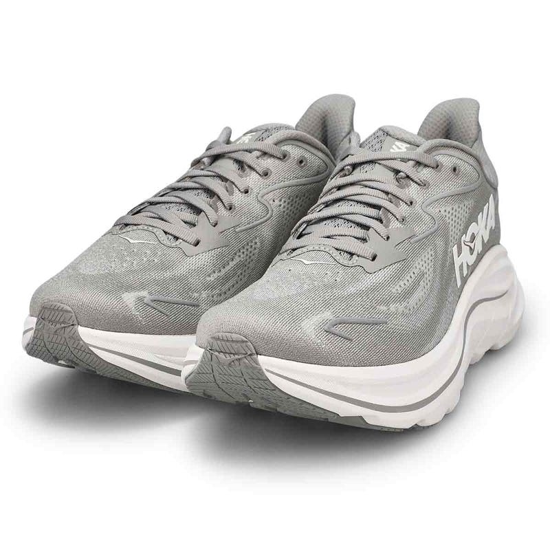 Chaussure de course de performance CLIFTON 10, gris stellaire/poussière d'étoiles, hommes