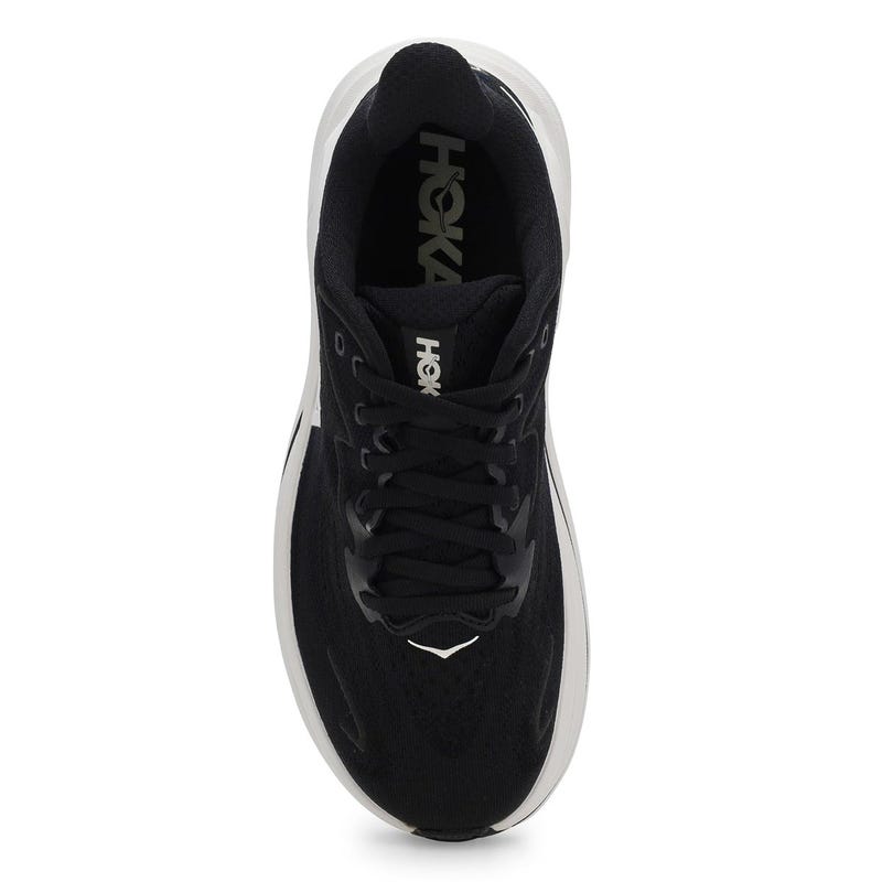 Women's  Clifton 10 Lace Up Performance Sneaker - Black/White