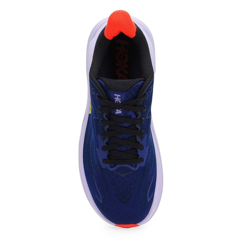 Women's Clifton 10 Lace Up Performance Sneaker - Sea Grass/Neon Flame