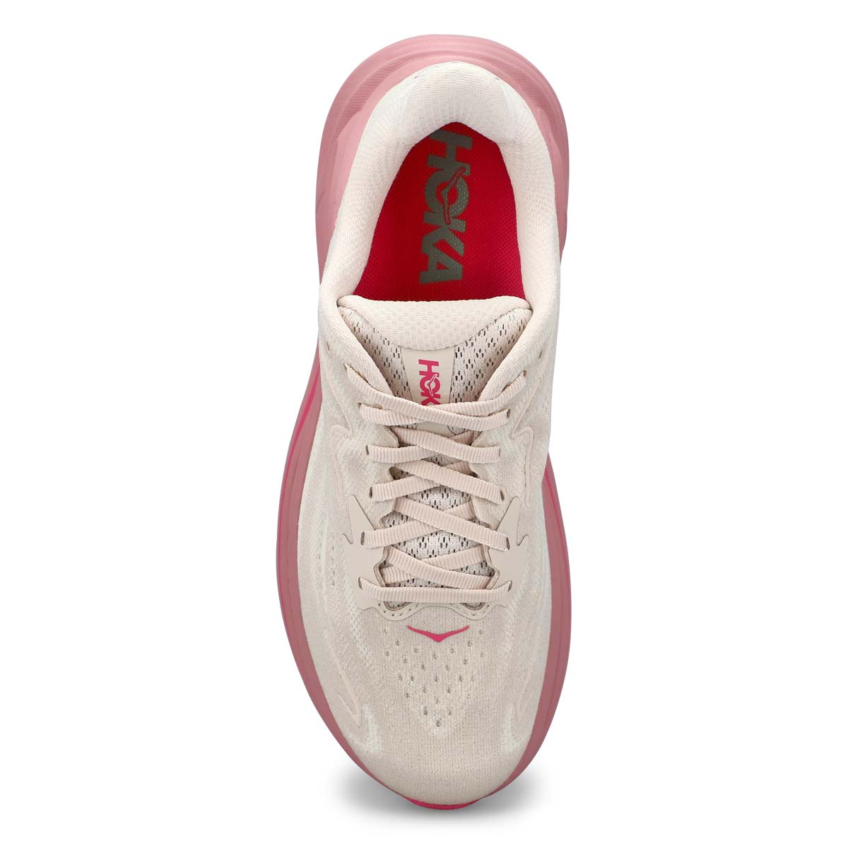 Women's Clifton 10 Lace Up Performance Runner - Rose Cream/ Dreid Rose