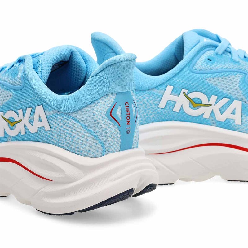 Women's Clifton 10 Lace Up Performance Sneaker - Soaring Blue/Frost