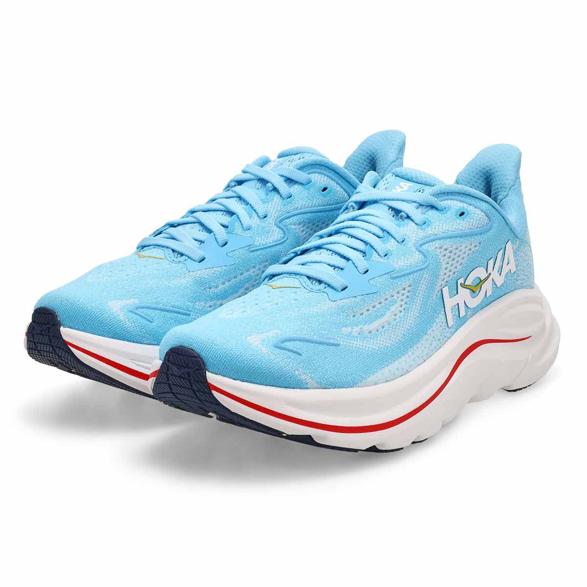 Women's Clifton 10 Lace Up Performance Sneaker - Soaring Blue/Frost