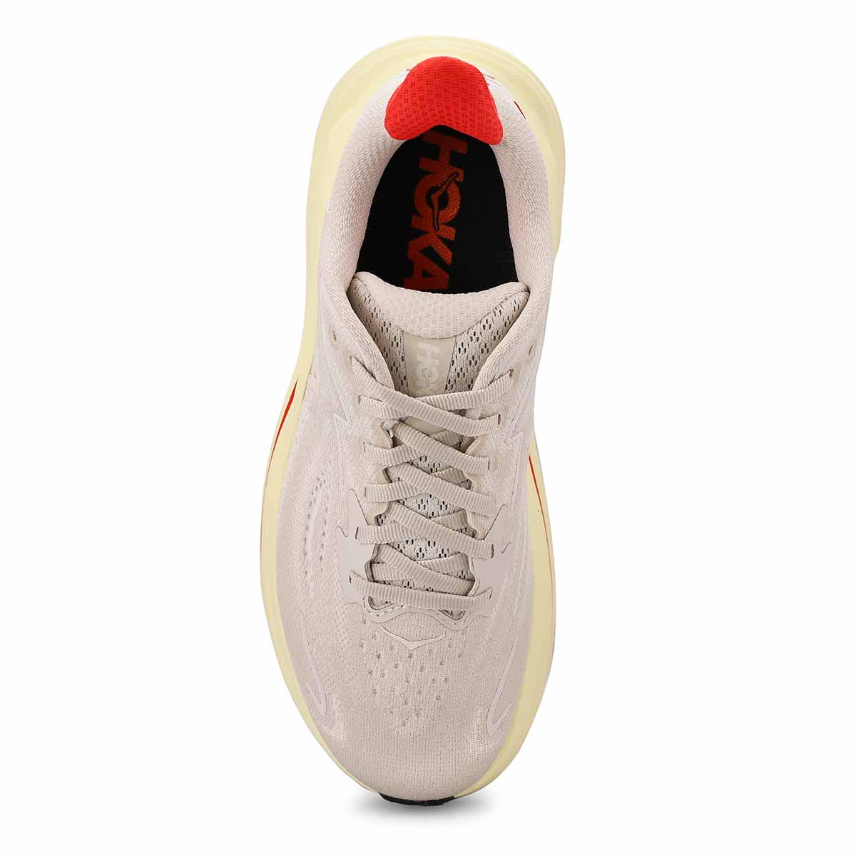 Women's Clifton 10 Lace Up Performance Sneaker - Stucco/ Cerise