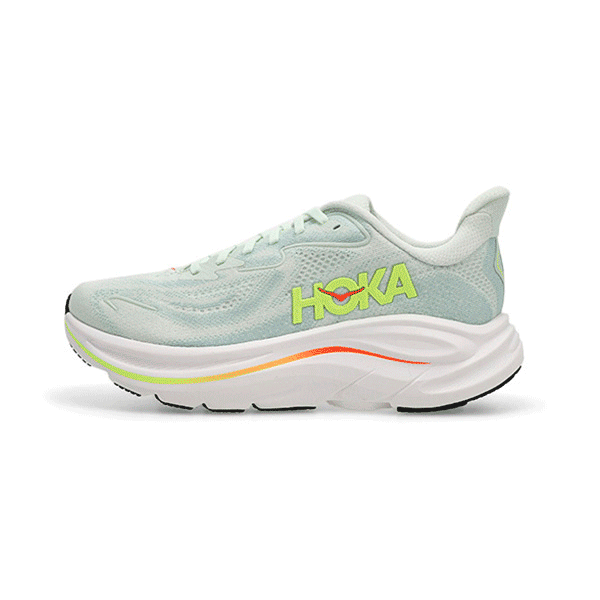 HOKA Womens Clifton 10 Lace Up Performance Sn | SoftMoc.com
