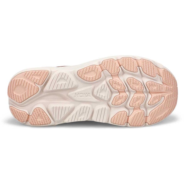 Women's Clifton 10 Lace Up Wide Performance Sneaker - Blush/Rose Latte