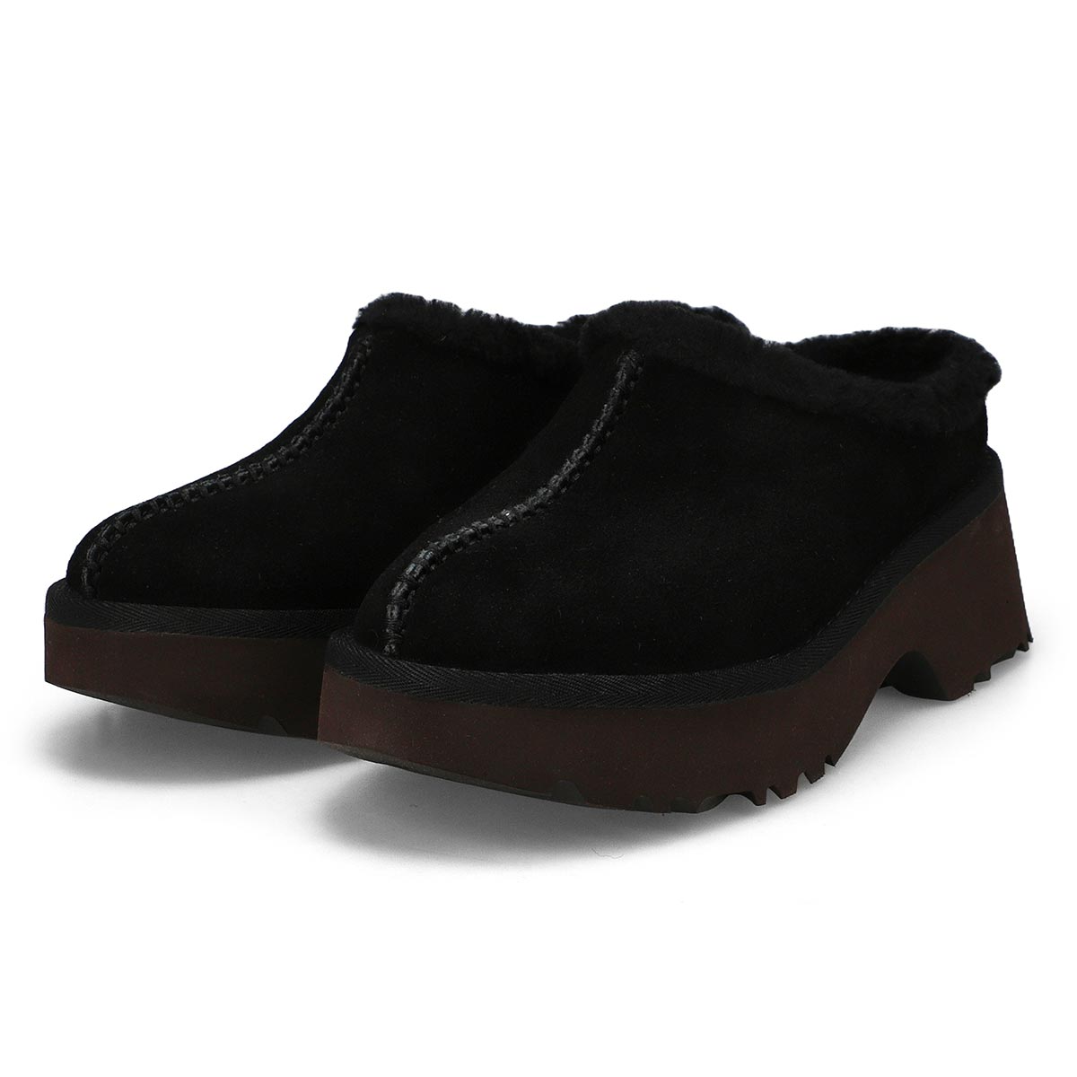 Sabot décontracté NEW HEIGHTS COZY, noir, femmes