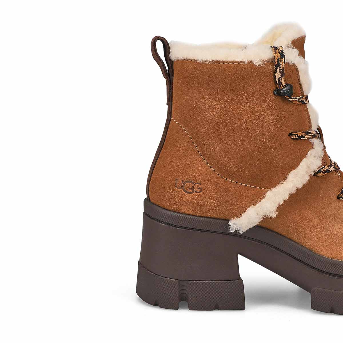 Botte à lacets BROOKLYN HIKER, châtaigne, femmes
