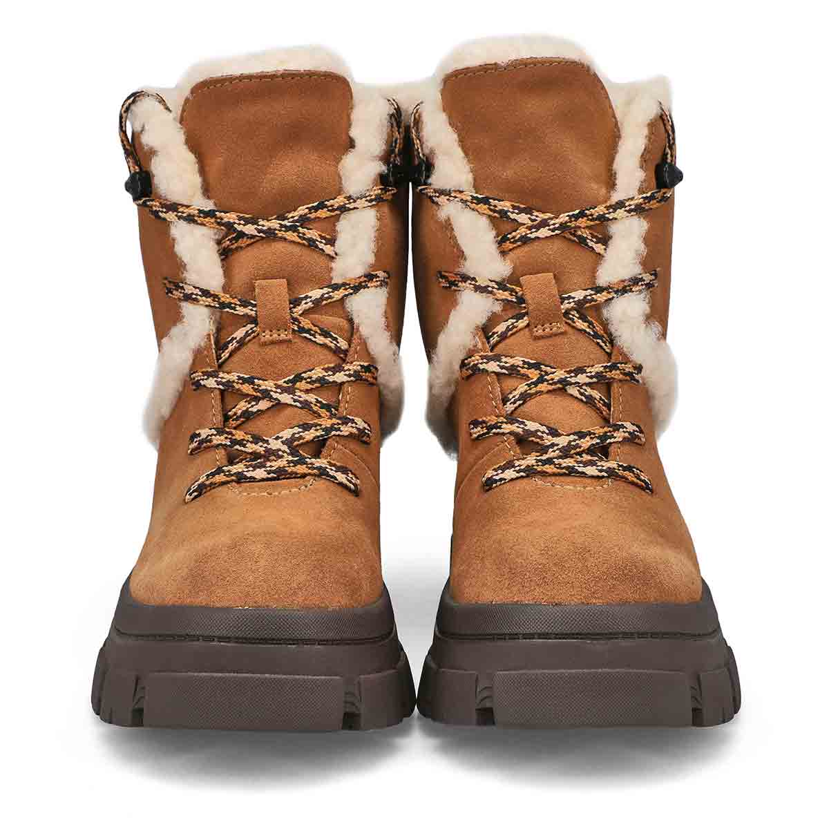 Botte à lacets BROOKLYN HIKER, châtaigne, femmes