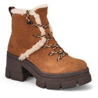 Botte à lacets BROOKLYN HIKER, châtaigne, femmes