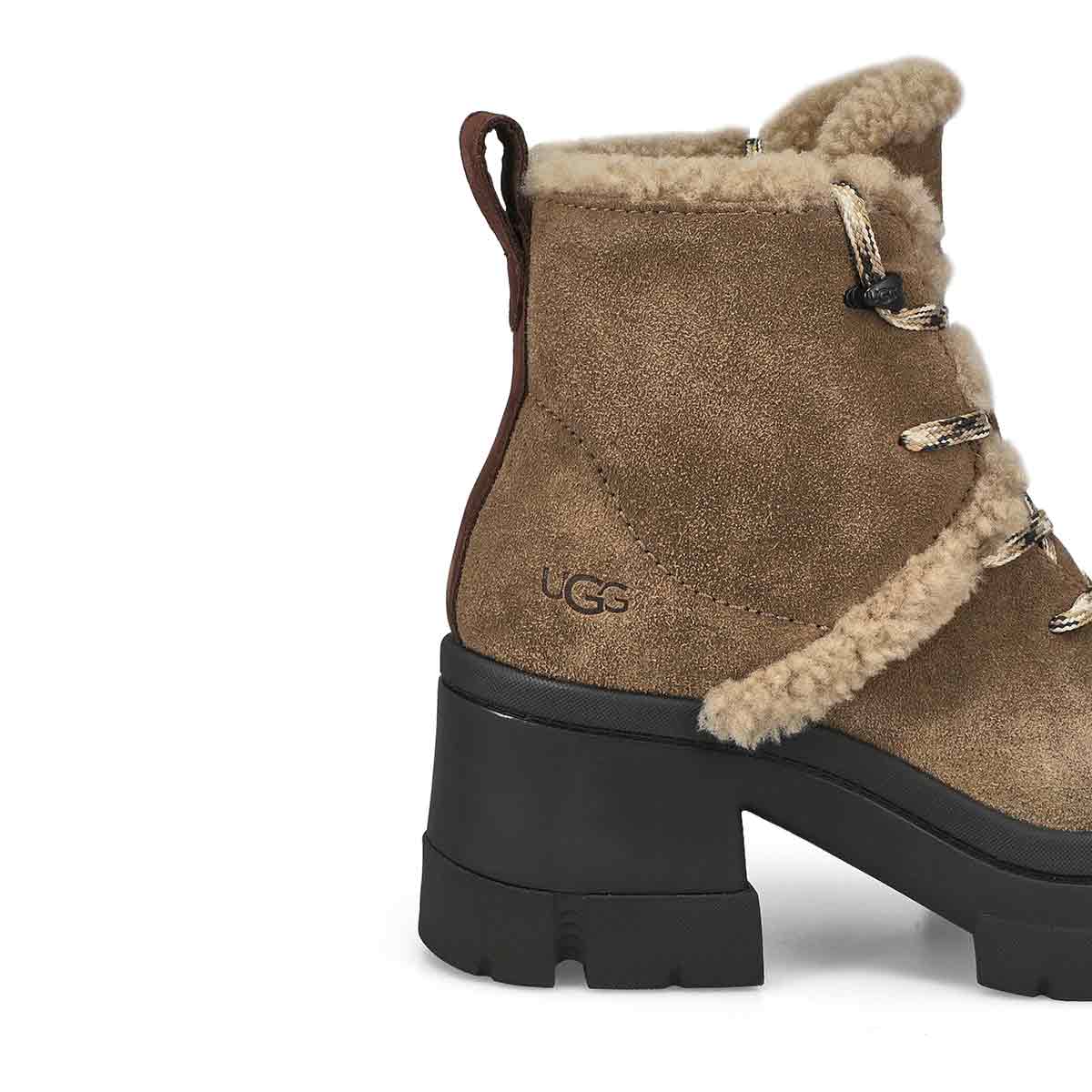 Botte à lacets BROOKLYN HIKER, hickory, femmes