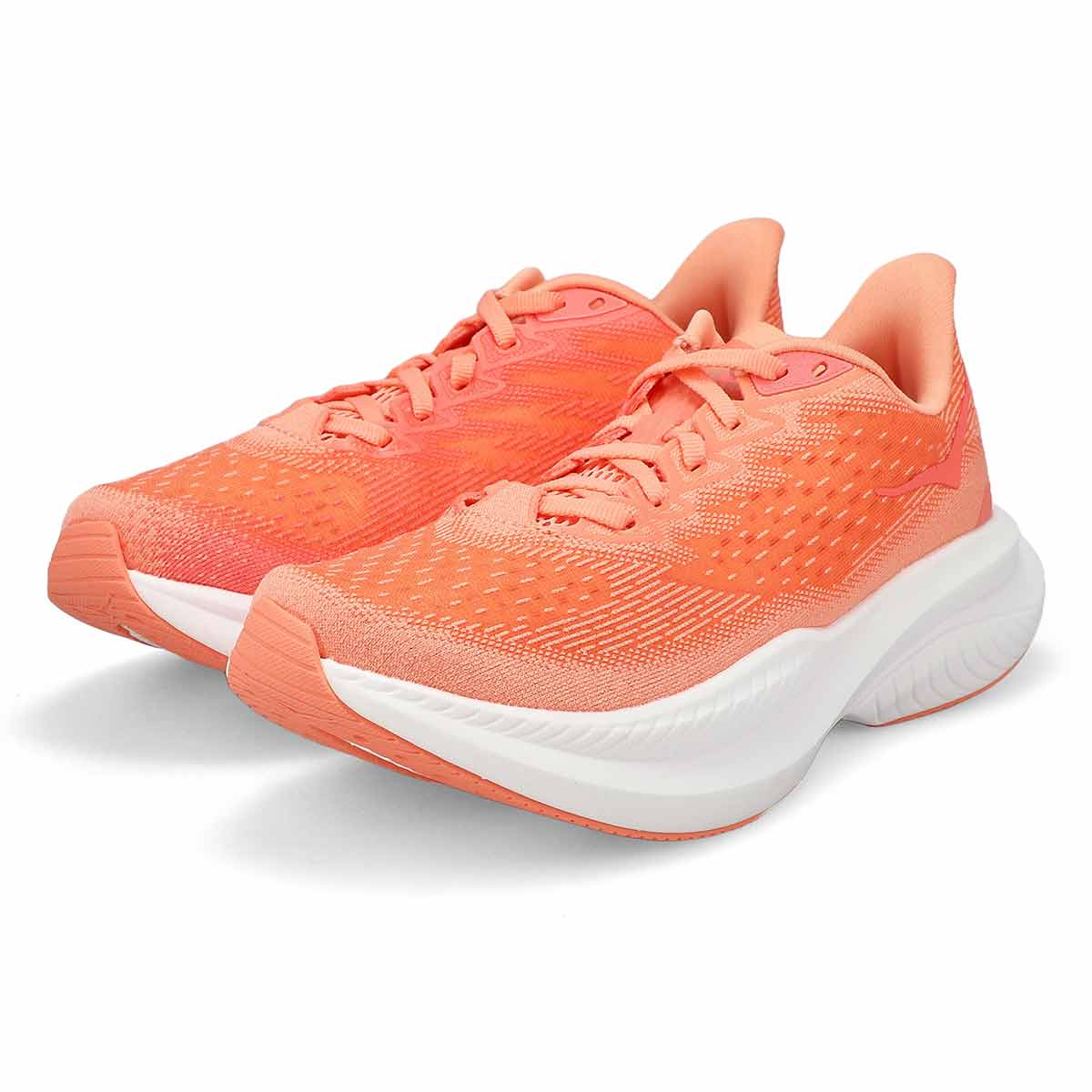 Chaussure de course de performance MACH 6 LA, goyave/blanc, femmes