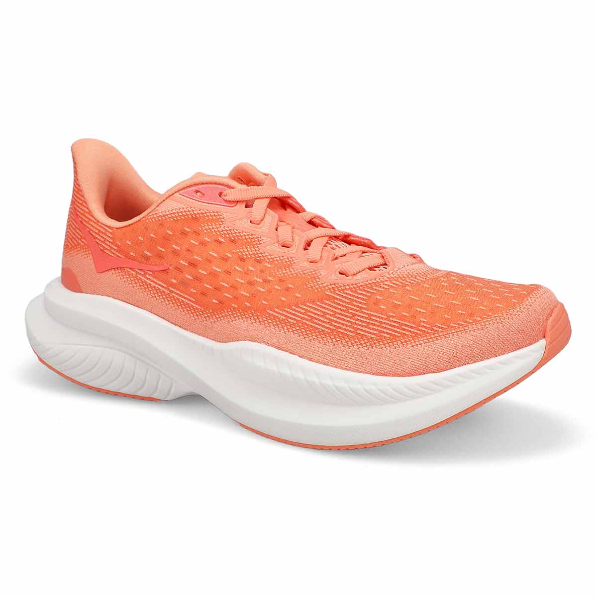 Chaussure de course de performance MACH 6 LA, goyave/blanc, femmes