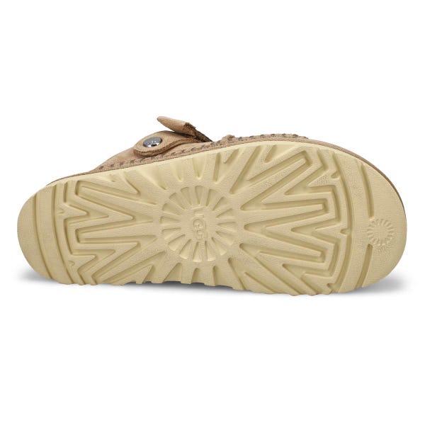 Women's  Golden Star Adjustable Slide Platform Sandal - Sand