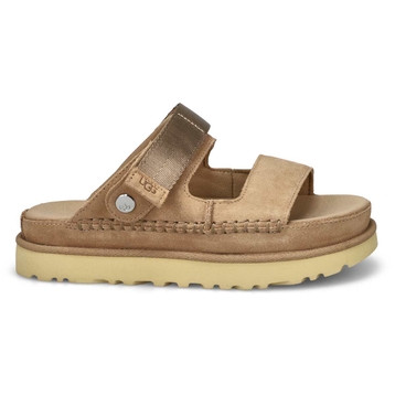Women's  Golden Star Adjustable Slide Platform San
