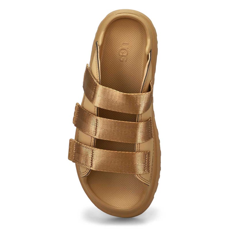 Sandale plateforme à enfiler GOLDENGLOW, sable foncé, femmes