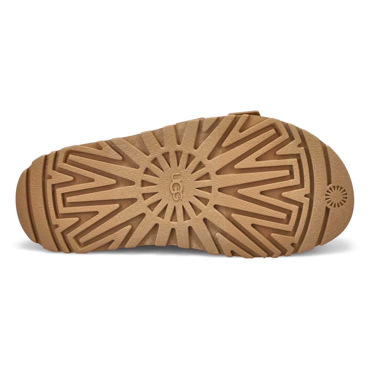 Women's Golden Glow Slide Platform Sandal - Dark Sand