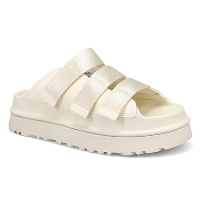 Lds Golden Glow Slide Platform Sandal - Jasmine