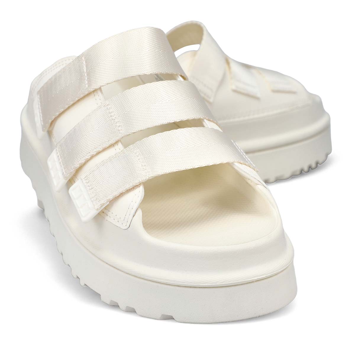 Women's Golden Glow Slide Platform Sandal - Jasmine