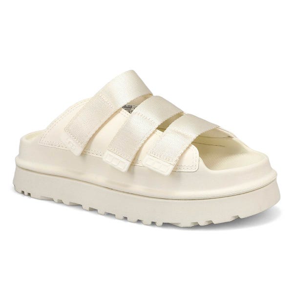 Women's Golden Glow Slide Platform Sandal - Jasmin