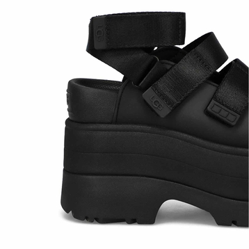 Women's Golden Rise Platform Sandal - Black