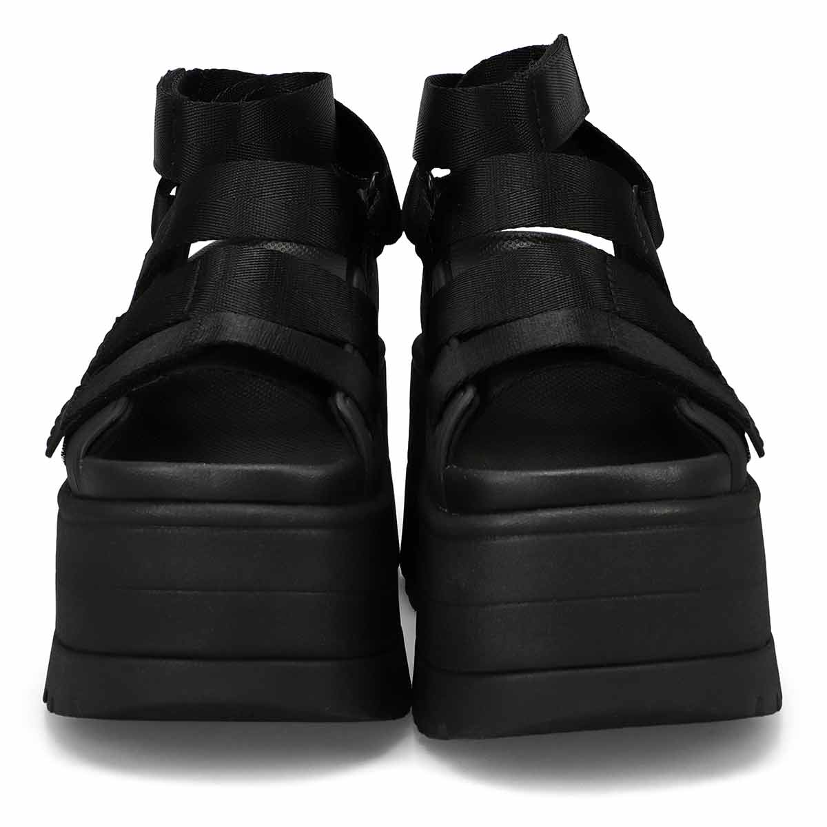 Sandale plateforme GOLDEN RISE, noir, femmes