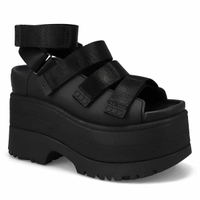Sandale plateforme GOLDEN RISE, noir, femmes
