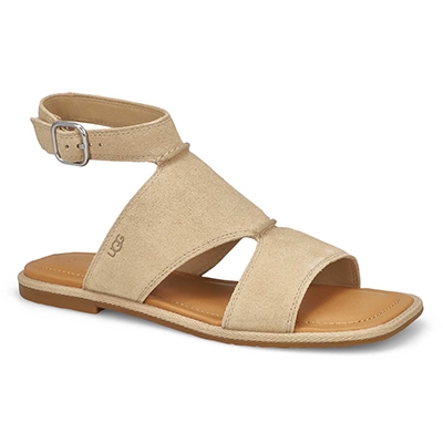 Lds Delray Casual Sandal - Mustard Seed