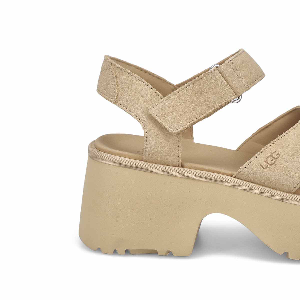 Women's New Heights Ankle Strap Platform Sandal - Mustard  Seed