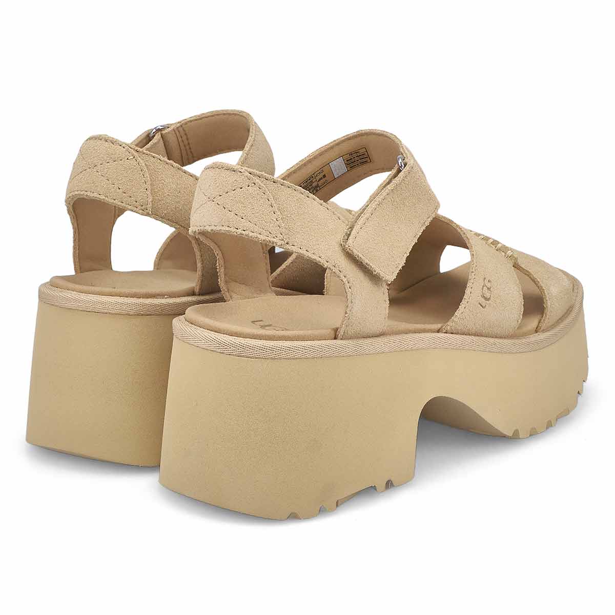 Women's New Heights Ankle Strap Platform Sandal - Mustard  Seed