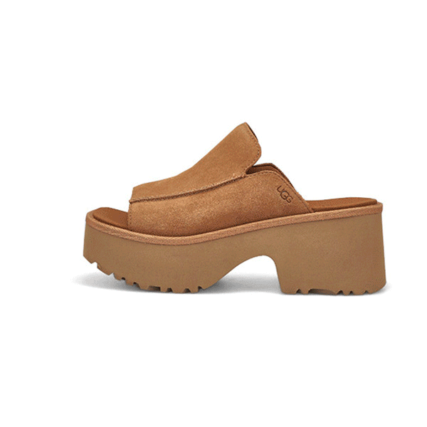 サンダル・ミュール UGG Women's New Heights Platform UGG】New Heights Platform T-Strap 美脚シルエット サンダル